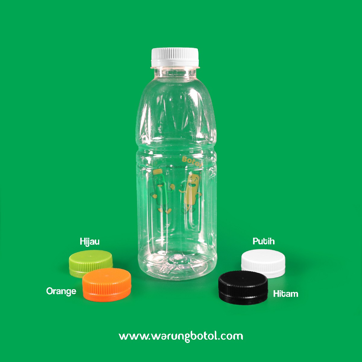 distributor jual botol plastik minuman unik 300ml bening murah terdekat bandung jakarta bogor bekasi